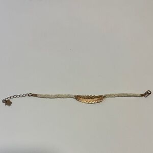 Gold Leaf Bracelet